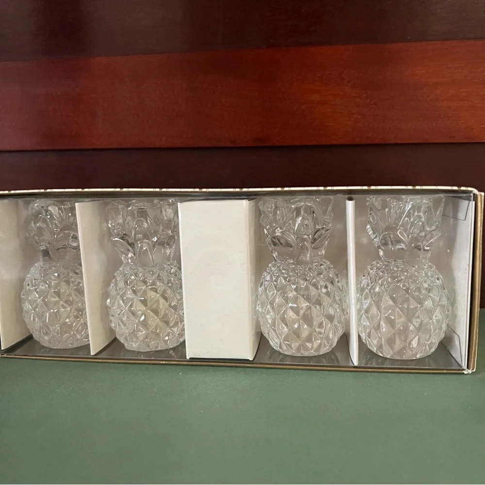 🎁NWT Vintage Williams Sonoma Pineapple Candle Holders